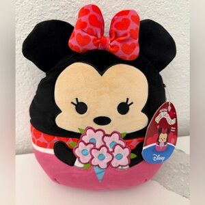 Squishmallow Disney Minnie Mouse Plush Valentine’s Plush